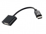 Obrzok produktu 4World Adaptr DisplayPort M - DVI-I 24+5 F Black