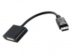 Obrzok produktu 4World Adaptr DisplayPort M - DVI-I 24+5 F Black