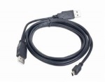 Obrzok produktu Gembird kbel USB 2.0, A na B-mini, 1m