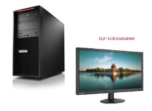 Obrzok Lenovo TS P320 TWR E3-1225v6 3.3GHz UMA 8GB 1TB DVD W10Pro cierny 3y OS - 30BH000QXS