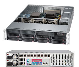 Obrzok Supermicro Server  SYS-6028R-TR  2U DP - SYS-6028R-TR