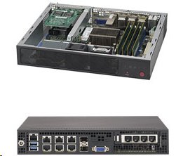 Obrzok Supermicro Server  SYS-E300-8D mini1U SP - SYS-E300-8D