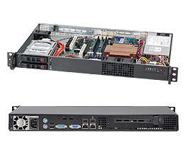 Obrzok Supermicro SuperChassis  CSE-510-203B - CSE-510-203B