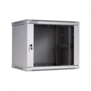 Obrázok Linkbasic závesná skrine 19   9U 600x450mm - šedá (presklené dvere) - WCB09-645-BAB-C