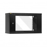 Obrázok produktu Netrack závesný rack 19   6U / 240mm,  presklené dvere,  farba grafit