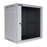 Obrázok produktu Linkbasic rack wall-mounting cabinet 19   15U 600x600mm grey (glass front door)