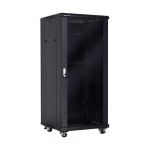 Obrzok produktu Linkbasic stojace skrine 19   42U 600x600mm - ierna (presklen dvere)