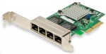 Obrzok produktu Supermicro AOC-SGP-I4,  quad-port Gigabit PCI-e x4 LP NIC Card,  Intel i350
