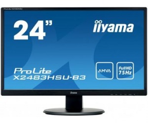 Obrzok Monitor Iiyama X2483HSU-B3 24inch - X2483HSU-B3