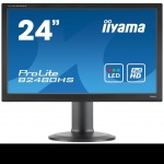 Obrzok produktu Iiyama LCD B2480HS-B2 23, 6   LED,  2ms,  VGA / DVI / HDMI,  repro, 1920x1080, HAS, pivot,