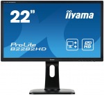 Obrzok produktu Iiyama LCD B2282HD 21, 5   LED,  5ms,  DC12mil,  VGA / DVI,  1920x1080,  HAS,  pivot,  