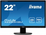 Obrzok produktu Iiyama LCD X2283HSU-B1DP 21, 5   LED, VA,  5ms,  VGA / DVI / DP,  USB,  repro,  1920x1080,