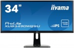 Obrzok produktu Iiyama LCD XUB3490WQSU-B1 34  LED, AH-IPS, 5ms, HDMI / DP, USB, repro, 3440x1440, HAS, 