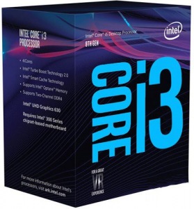 Obrzok CPU INTEL Core i3-8100 BOX (3.6GHz - BX80684I38100