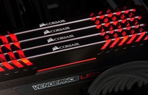 Obrzok Corsair Vengeance LED 2x8GB DDR4 2666MHz C16 - erven LED - CMU16GX4M2A2666C16R