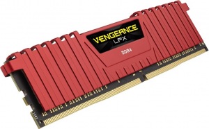 Obrzok Vengeance LPX 16GB (2x8GB) DDR4 DRAM 2133MHz - Red - CMK16GX4M2A2133C13R