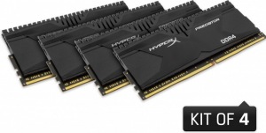 Obrzok HyperX Predator 4x8GB 2400MHz DDR4 CL12 DIMM 1.35V - HX424C12PBK4/32