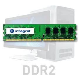 Obrzok Integral, 533Mhz, 1GB, DDR2 ram - IN2T1GNVNDX
