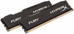 Obrzok Kingston HyperX Fury Black - HX313C9FBK2/16