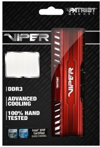 Obrzok Patriot Viper 3 Series XMP DIMM 16GB (2x8GB) DDR3 - PV316G160C0KRD
