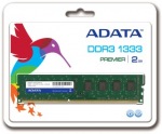 Obrzok produktu ADATA 2GB 1333MHz DDR3 CL9 Retail