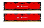 Obrzok produktu DDR 4 ...............    8 GB . 2400MHz . CL15 SR .......... GOODRAM IRDM Red (2x4GB)