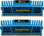 Obrzok produktu Corsair Vengeance Blue, 1600Mhz, 2x4GB, DDR3 ram, XMP