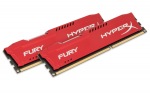 Obrzok produktu Kingston HyperX Fury Red, 1333Mhz, 2x8GB, DDR3 ram, auto-pretaktovanie