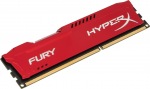 Obrzok produktu Kingston HyperX Fury Red, 1600Mhz, 4GB, DDR3 ram, auto-pretakovanie