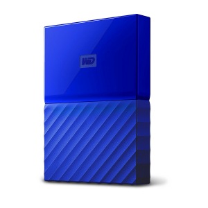 Obrzok Ext. HDD 2, 5" WD My Passport 1TB USB 3.0 modr - WDBYNN0010BBL-WESN