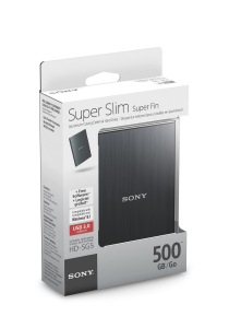 Obrzok Sony 2.5" extern HDD 500GB - HD-SG5B