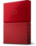 Obrzok produktu WD My Passport 2.5   extern HDD 4TB,  USB 3.0,  erven