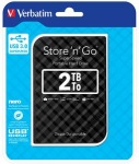 Obrzok produktu Verbatim Store  n  Go GEN 2,  2TB,  extern HDD 2.5" USB 3.0,  iern