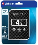 Obrzok produktu Verbatim Store  n  Go GEN 2,  4TB,  extern HDD 2.5" USB 3.0,  ierny