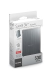 Obrzok produktu Sony 2.5" extern HDD 500GB,  USB 3.0,  hlinkov,  Slim,  stbrn