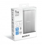 Obrzok produktu Sony 2.5" extern HDD 1TB,  USB 3.0,  hlinkov,  Slim,  stbrn