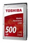 TOSHIBA L200 500GB / SATA III / 2, 5" / 5400 rpm / 9, 5 mm | Obrázok produktu TOSHIBA L200 500GB / SATA III / 2, 5" / 5400 rpm / 9, 5 mm