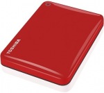 TOSHIBA Connect II, 1TB, červený | Obrázok produktu TOSHIBA Connect II, 1TB, červený