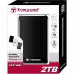 Obrzok produktu Transcend StoreJet 25A3, 2TB, ierny