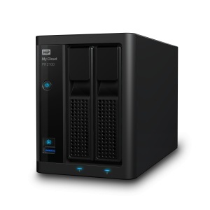 Obrzok NAS 3, 5" WD My Cloud Pro PR2100 8TB NAS LAN - WDBBCL0080JBK-EESN