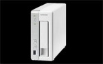 Obrzok produktu QNAP TS-131-EU 1 Bay NAS,  3.5,  Mindspeed C2K 1.2GHz CPU,  Dual-Core ,  DDRIII 512MB RAM