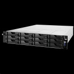 Obrzok produktu Asustor AS7012RD 12 bay NAS, Dual PSUs,  EU,  4GB DDR3 Rack mount 2U