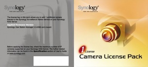 Obrzok Synology Camera License Pack 1 - SYLicense Pack1