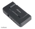 Obrzok produktu AKASA AK-AU3-01BK Flexstor Disklink,  USB 3.0 adapter for 2, 5" and 3, 5" SATA /