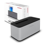 Obrzok produktu AXAGON ADSA-SM USB3.0 - SATA 6G COMPACT HDD dock SILVER