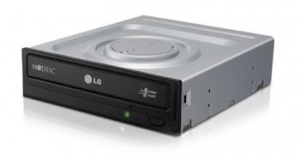 Obrzok LG DVD-RW / RAM GH24NSC0 24x SATA ern bulk - GH24NSC0