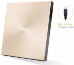 Obrzok produktu ASUS ZenDrive External Slim DVD-RW,  USB-A / C,  Retail,  zlat