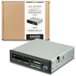 Obrzok AXAGO intern 3.5"USB 3.0 5-slot teka ALL-IN-ONE - CRI-S3