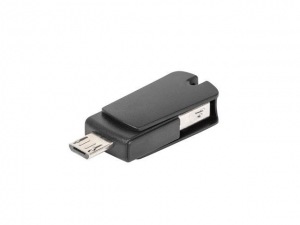 Obrzok Natec OTG Card Reader WASP 2in1 Micro SD USB 2.0 Black - NCZ-0807