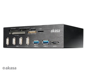 Obrzok AKASA AK-HC-05U3BK InterConnect PRO - AK-HC-05U3BK